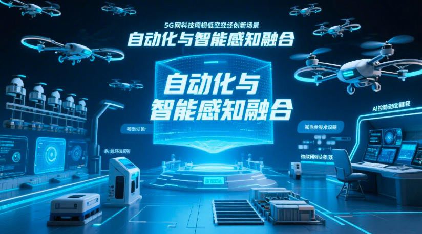 低空经济场景下自动化与智能感知的融合创新
